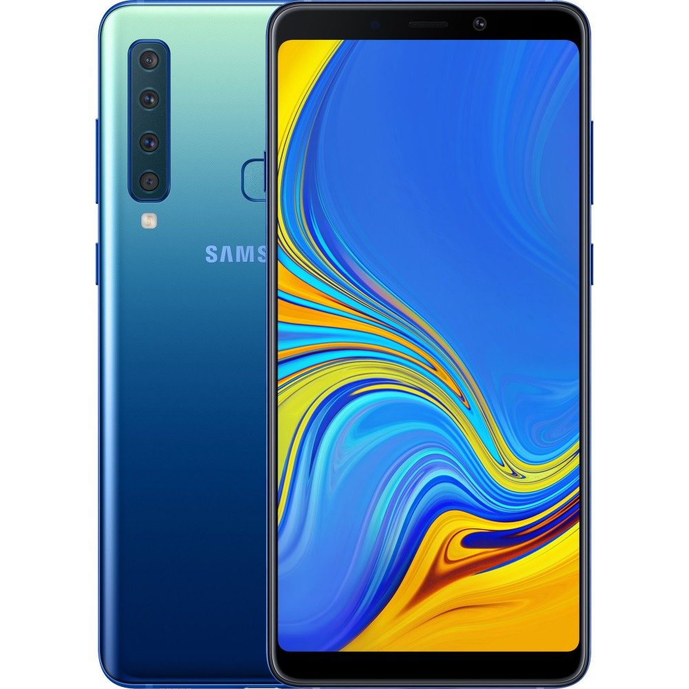 samsung galaxy a9 pro (2016) Telefon mobil Samsung Galaxy A9 2018, 128GB, 6GB, Dual SIM, Albastru