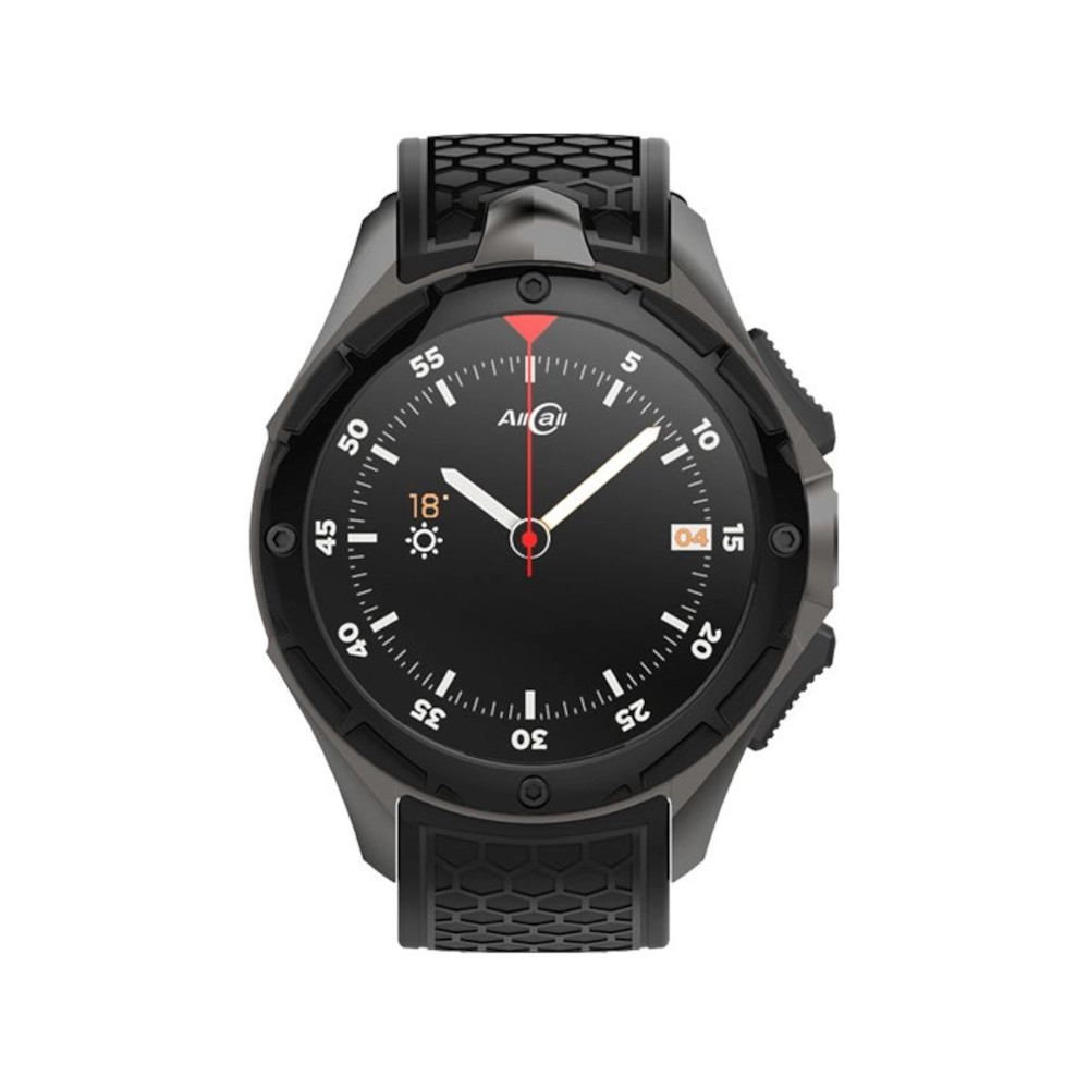 ceas smartwatch samsung gear s3, frontier, bratara activa silicon, ip68 Smartwatch AllCall W2, IP68, Negru