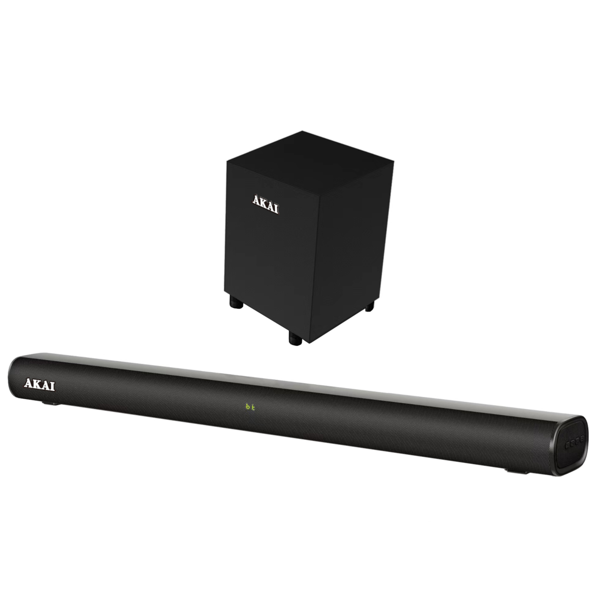 Soundbar Akai ASB-20CSW, 2.1, 80 W, Bluetooth, Negru