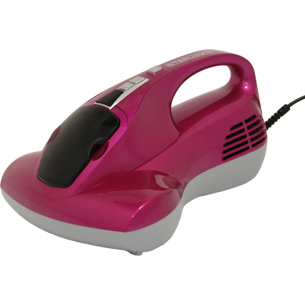 Aspirator de mana pentru saltea si tapiterie Star-Light AUVE-402F, 400W, Lampa UV, Filtrare HEPA, Fucsia