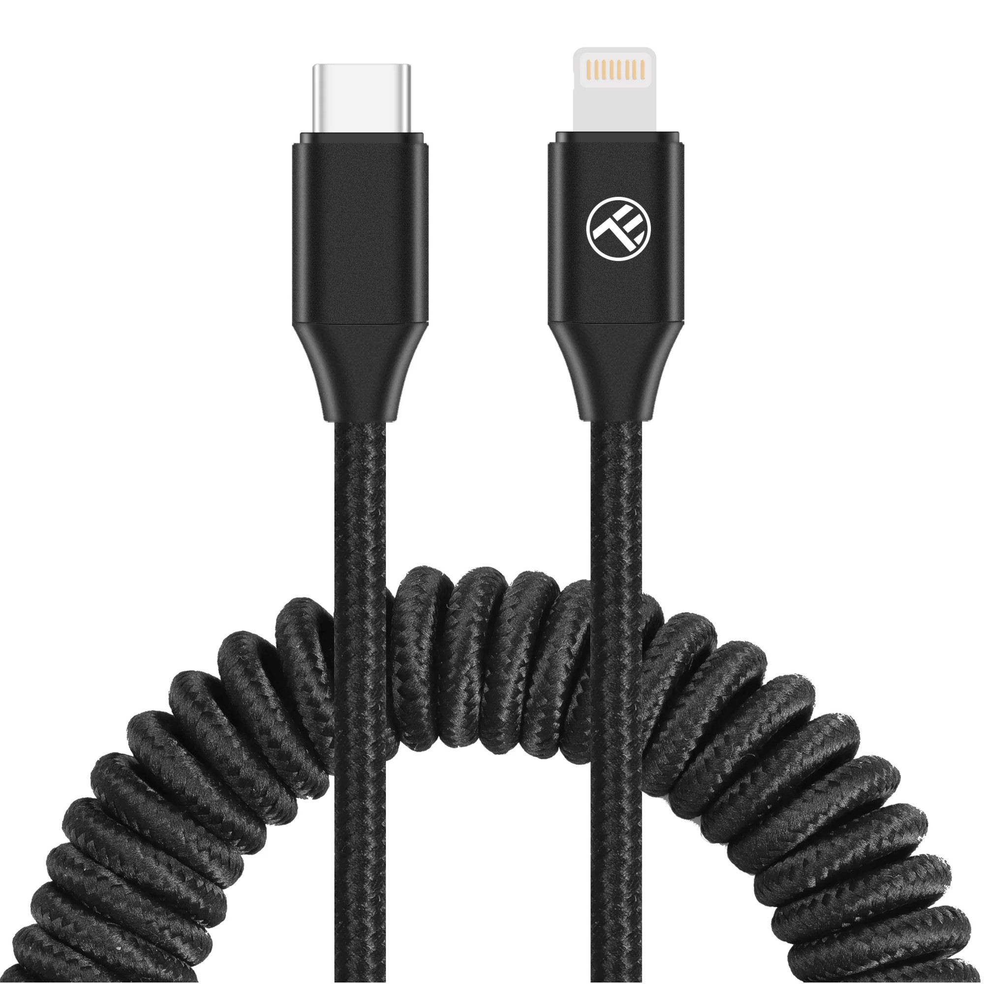 Cablu extensibil Tellur USB-C la Lightning, PD27W, 1.8m, Negru