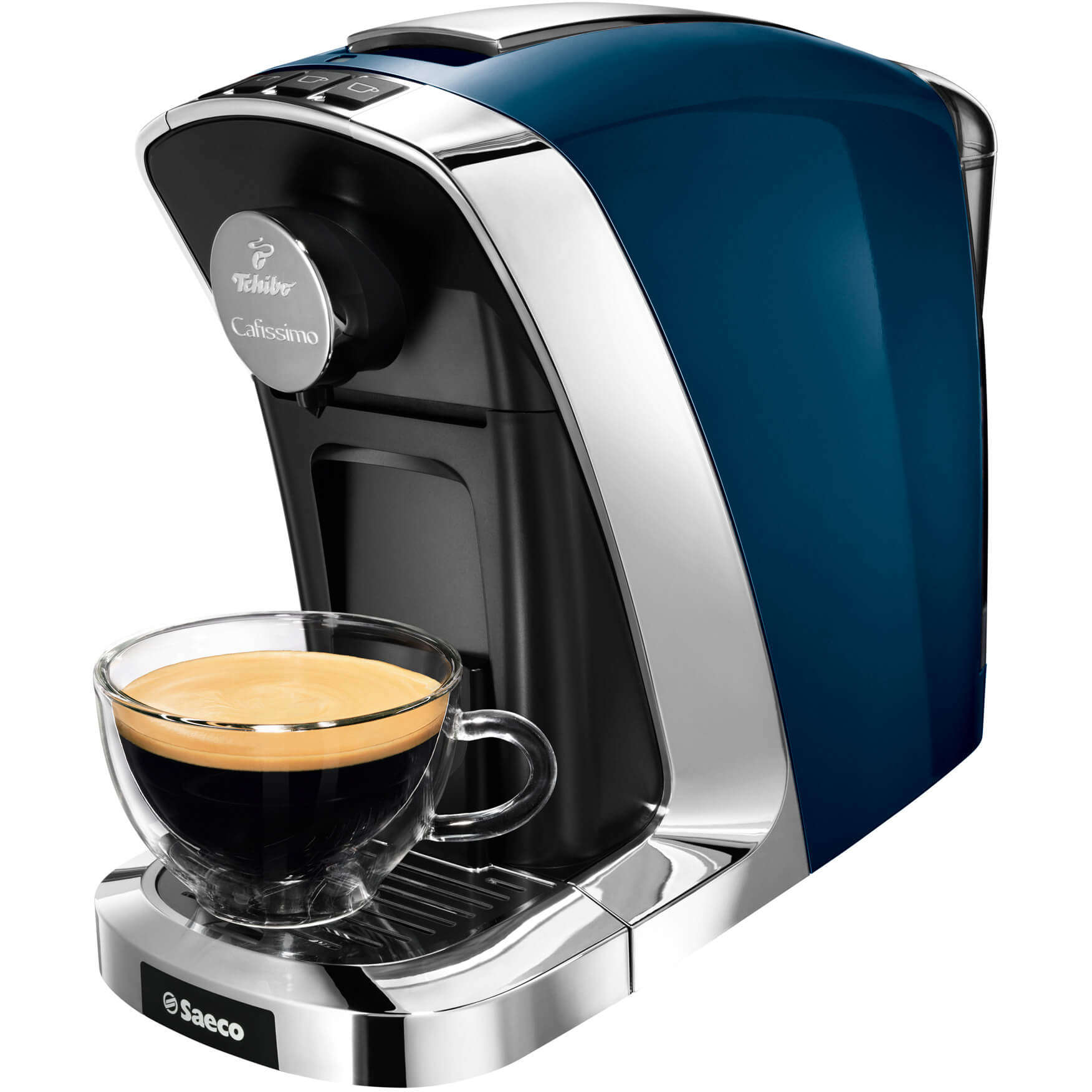 Espressor Tchibo Cafissimo Tuttocaffe, 0.7 L, 15 bar, Albastru