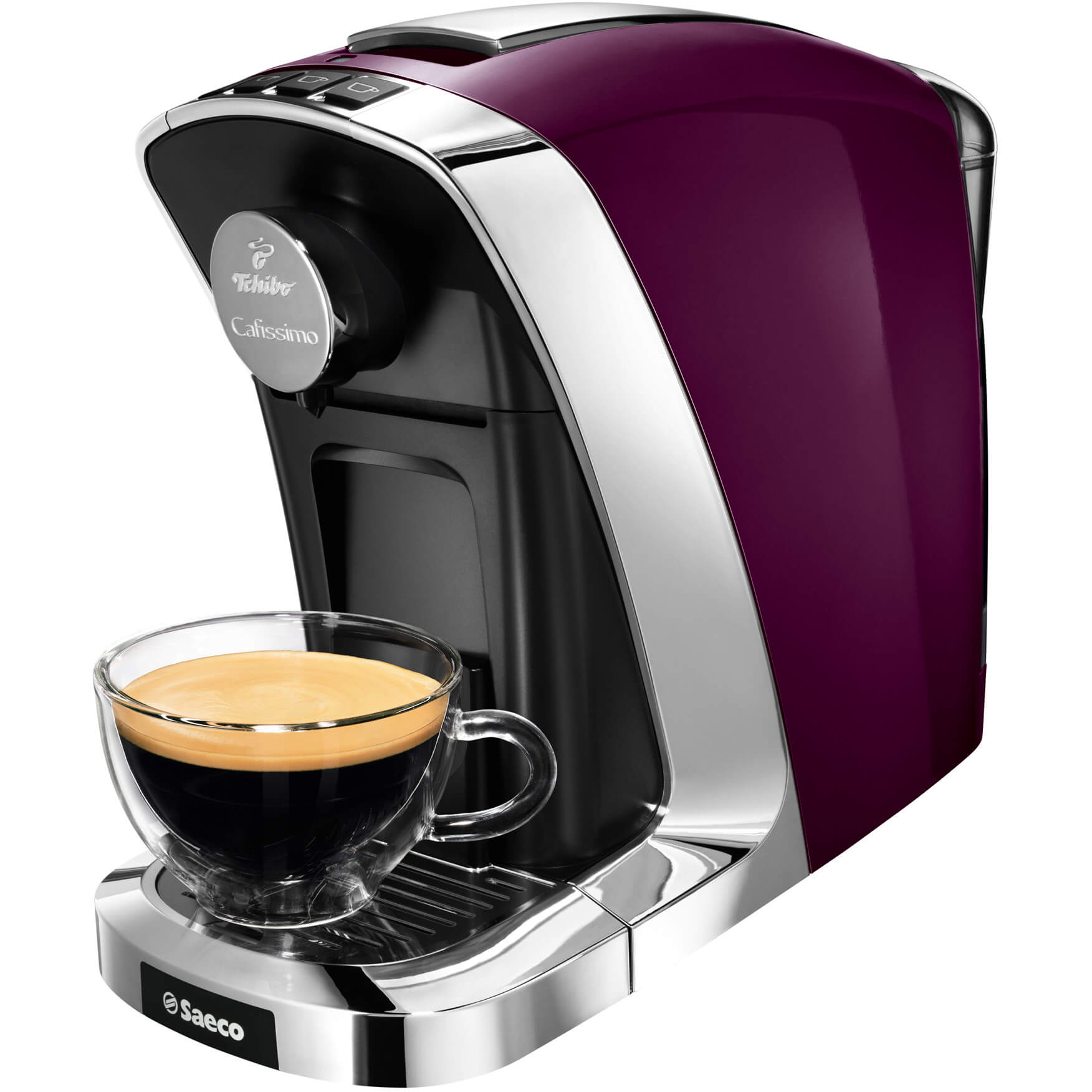 Espressor Tchibo Cafissimo Tuttocaffe, 0.7 L, 15 bar, Visiniu