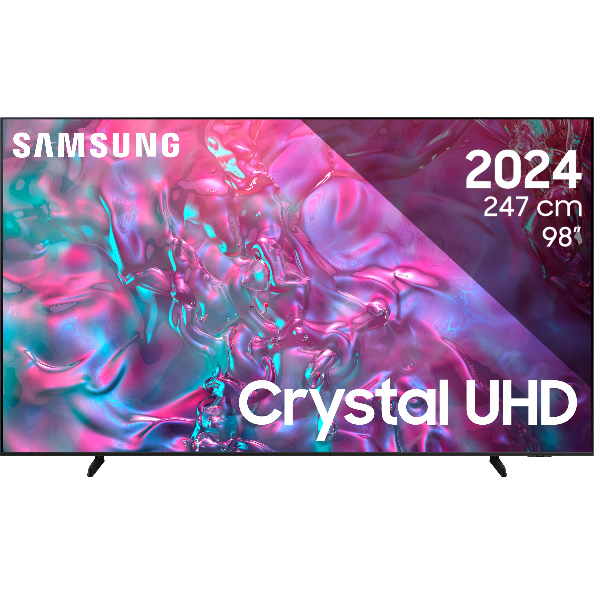 Televizor Smart LED Samsung 98DU9072, 247 cm, Ultra HD 4K, HDR, Clasa F