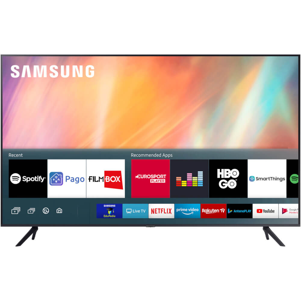 televizor samsung 50au7172, 125 cm, smart, 4k ultra hd, led, clasa g Televizor Smart LED, Samsung UE70AU7172UXXH, 176 cm, Ultra HD 4K, Clasa G