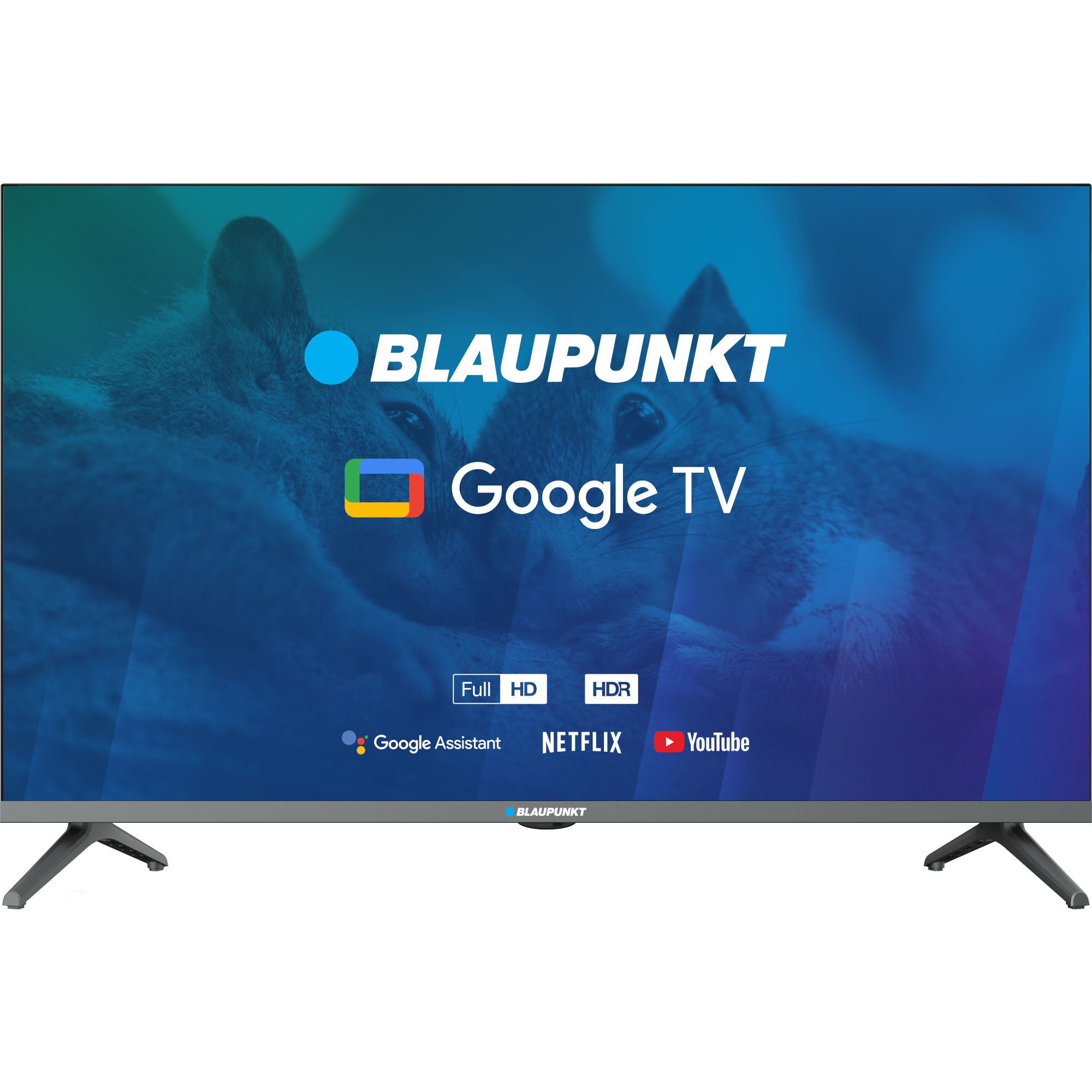 Televizor Smart Blaupunkt 32FBG5000S, Google TV, Full HD, 81 cm, Clasa F, Negru