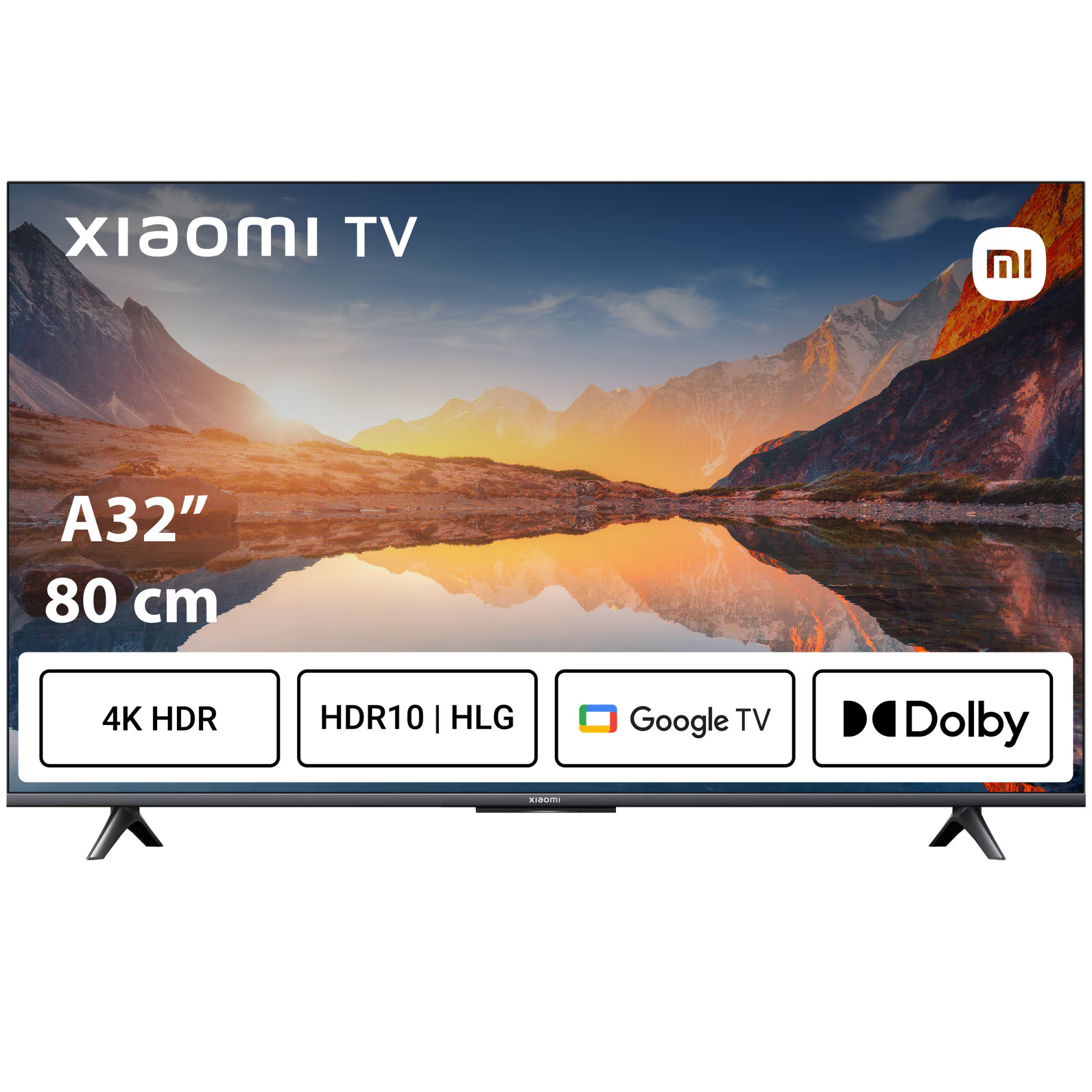 Televizor smart Xiaomi ELA5192EU, 80 cm, HD, Google TV, Clasa E