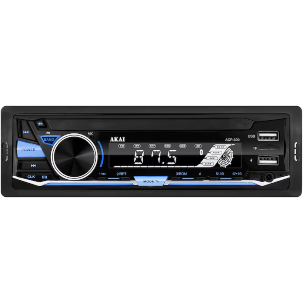 Media Player Auto Akai ACP-300, Bluetooth, USB