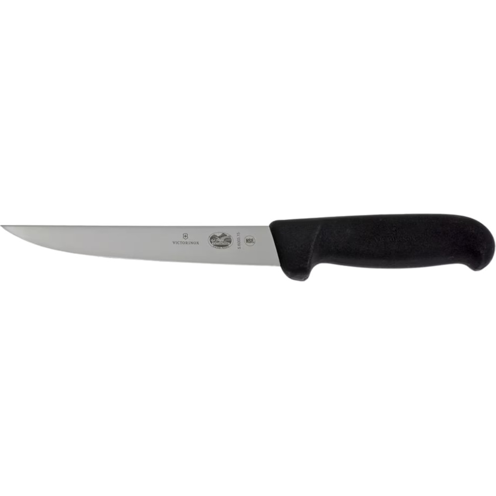 Cutit Dezosare Victorinox Fibrox 5.6003.15, Lama 15 cm, Negru