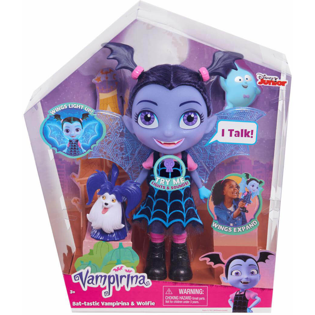 Figurina interactiva Vampirina si Lupi