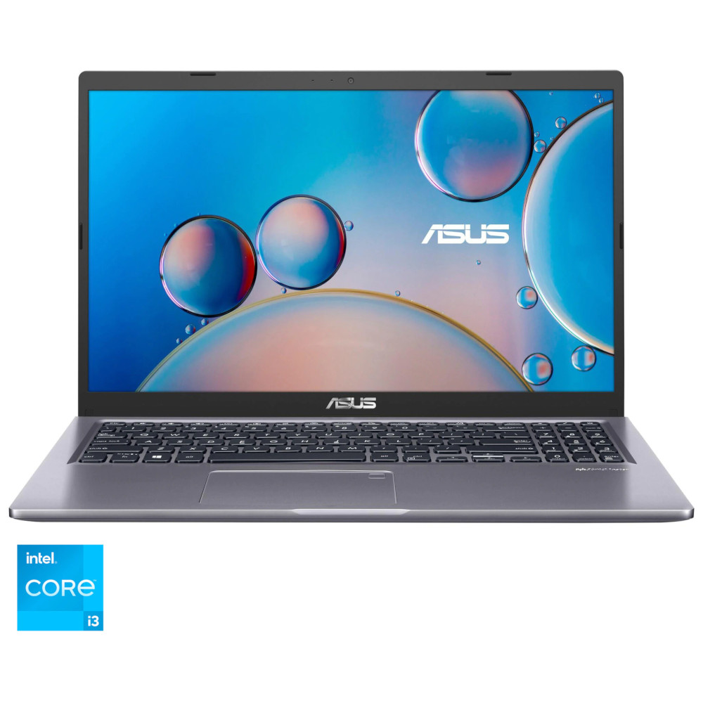 Laptop ASUS X515EA, Intel Core i3-1115G4, 15.6inch, Full HD, 8GB, 256GB SSD, Intel UHD Graphics, Free Dos, Gri