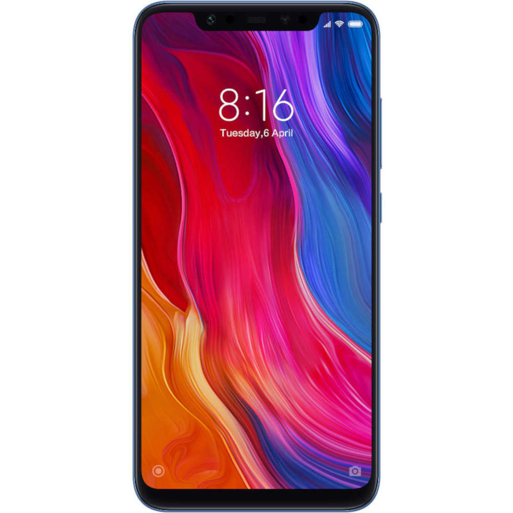 Telefon mobil Xiaomi Mi 8, 128GB, 6GB, Dual SIM, Albastru