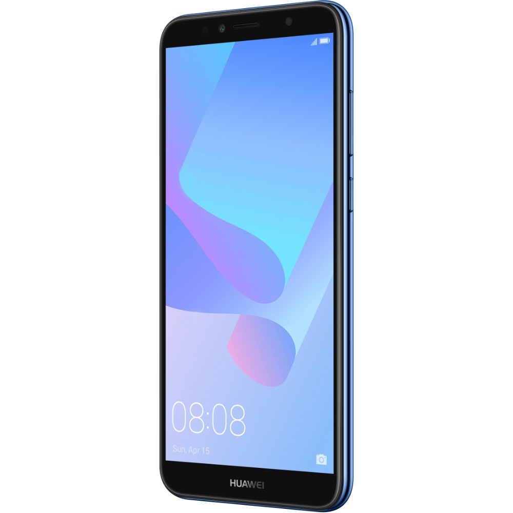 Telefon mobil Huawei Y6 2018, 16GB, Dual SIM, Albastru