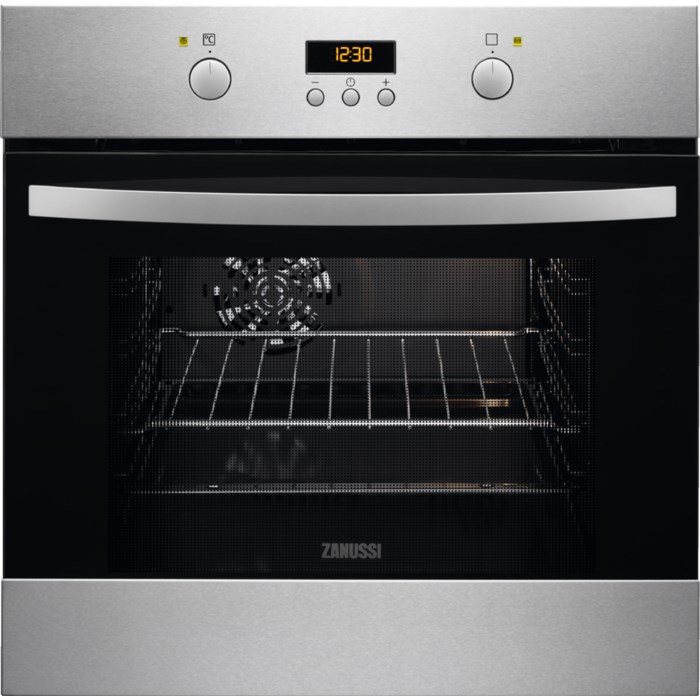 Cuptor incorporabil Zanussi ZOB35702XV, Electric, Grill, 56 l, Multifunctional, Clasa A