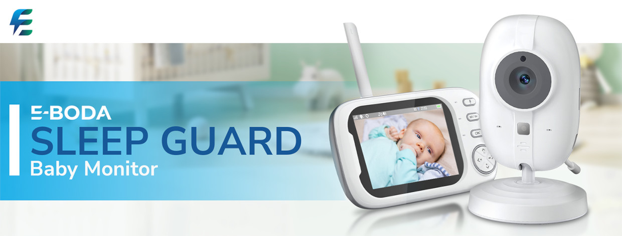 Baby Monitor Wireless Pentru Supraveghere Bebe E-Boda Sleep Guard