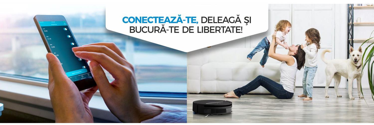 Conecteaza-ti robotul prin Wi-Fi