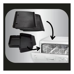 Compatibilitate cu masina de spalat vase OptiGrill+ XL GC722D34