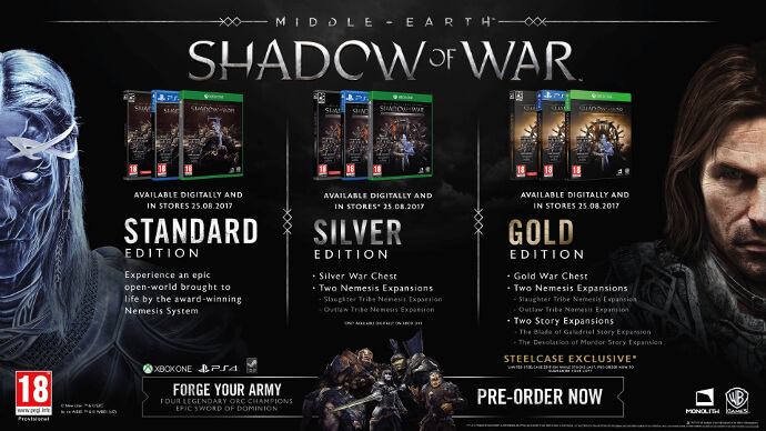 PC Middle Earth Shadow of War Nazgul