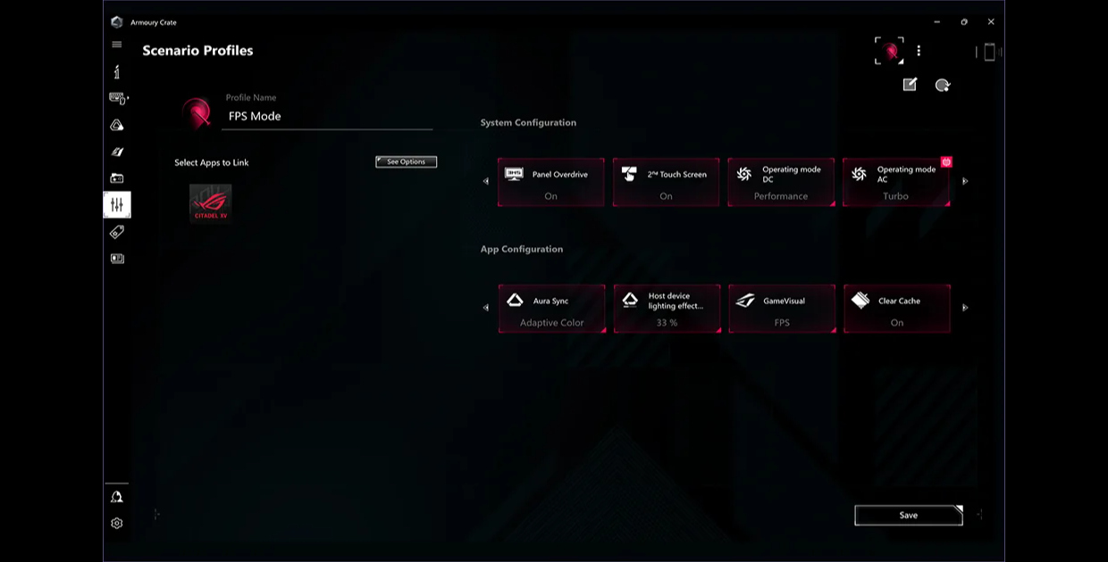 Scenario Profiles