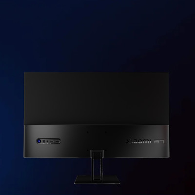 Vedere cu spatele monitorul de gaming Xiaomi G27i, Negru