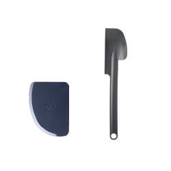 Spatula din silicon si accesoriu pentru aluat