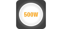 Putere 500 W