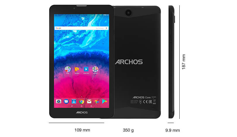 Archos Core 70 Dimensiuni