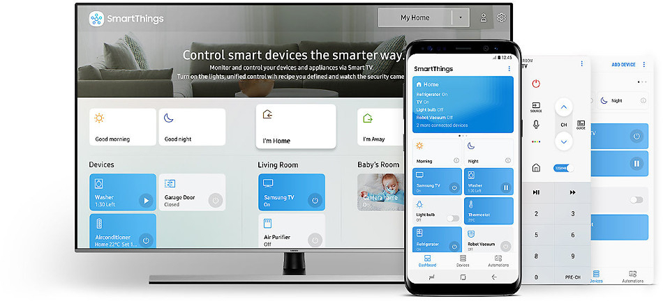 Aplicatia SmartThings