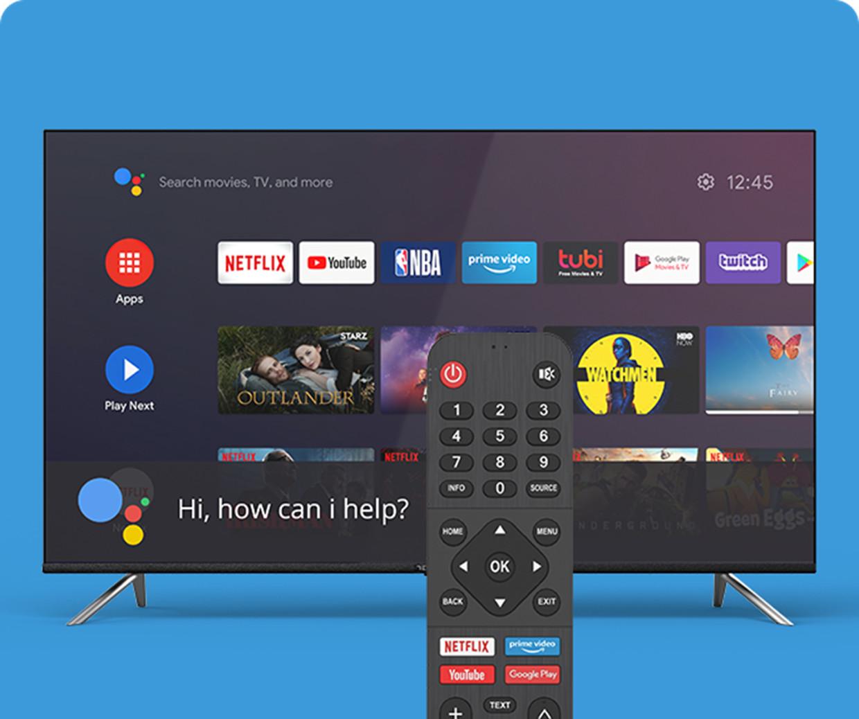 Google Assistant pe Android TV